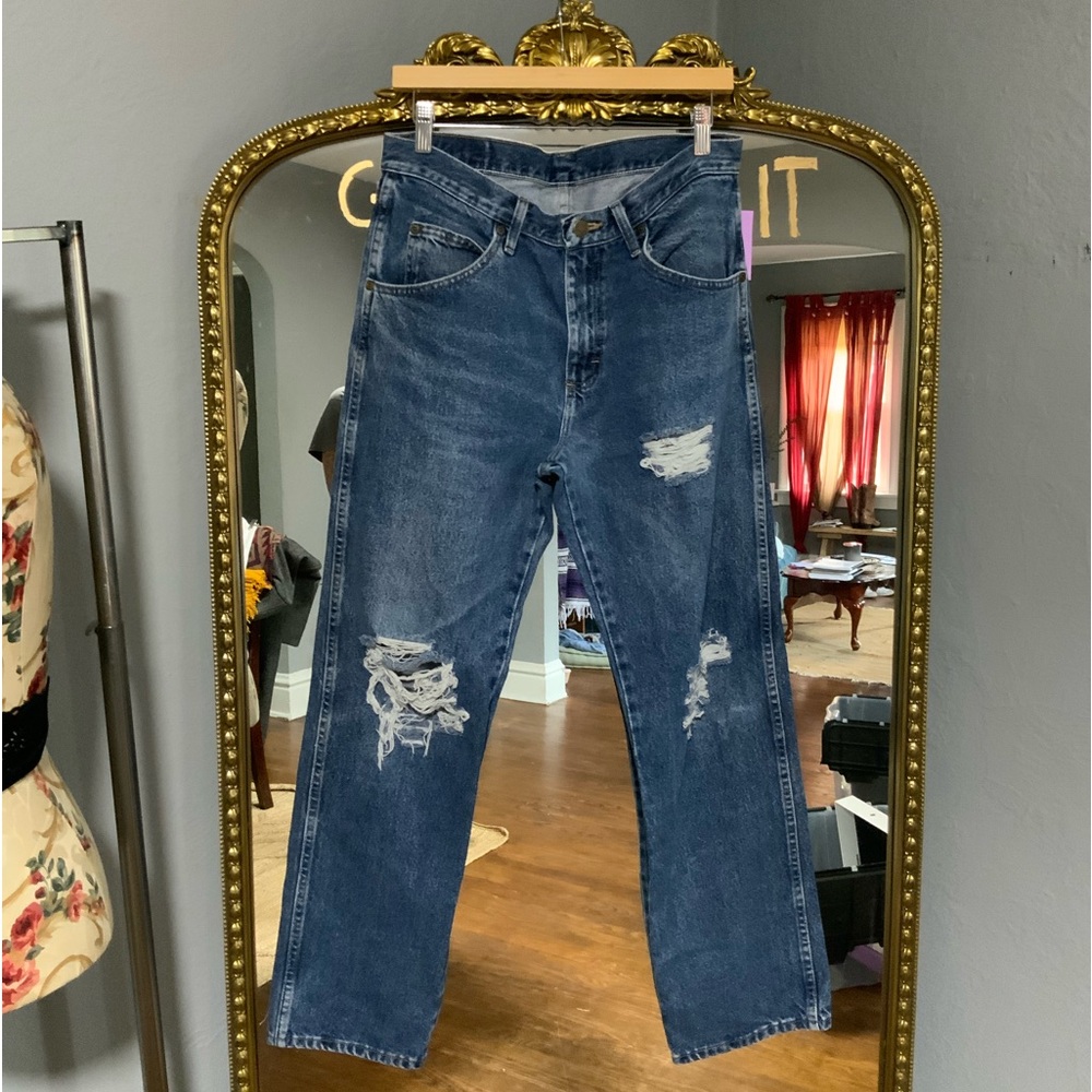 Wrangler denim straight leg jeans size 33x30
